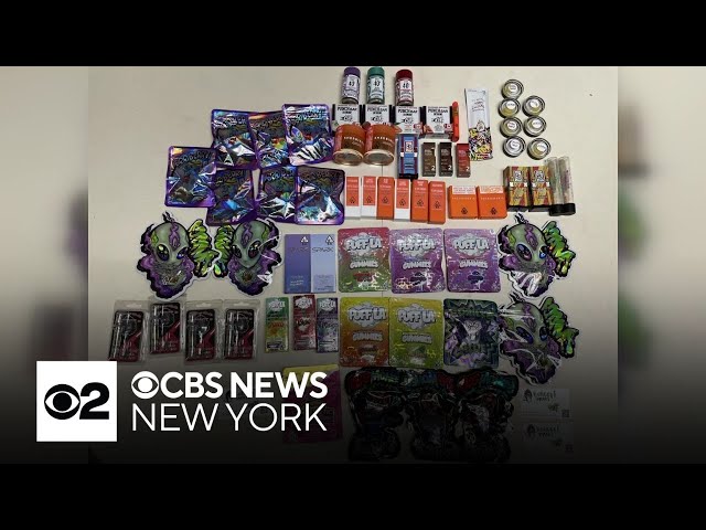 ⁣Long Island police seize products after arrest at smoke shop