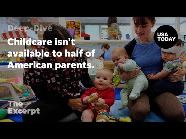 ⁣Childcare isn't available to half of American parents. | The Excerpt