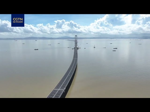 ⁣В Китае запустили пробную эксплуатацию транспортного коридора Шэньчжэнь-Чжуншань