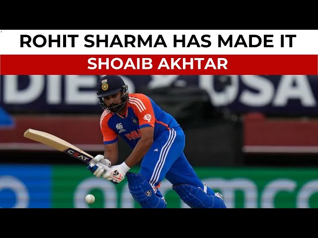 ⁣'Rohit Sharma Has Made It, India Deserves It': Shoaib Akhtar Lauds Team India's T20 W