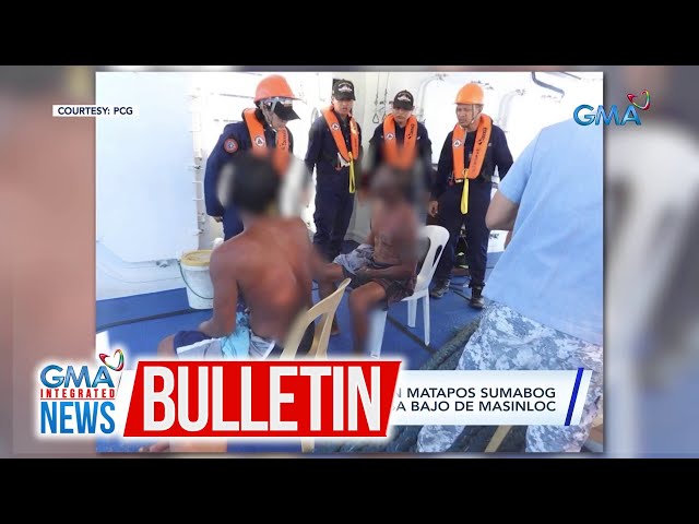 ⁣2 mangingisdang Pinoy, sugatan matapos sumabog ang kanilang bangka... | GMA Integrated News Bulletin