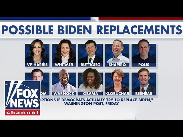 ⁣Here are Dems' first picks if they have to replace Biden