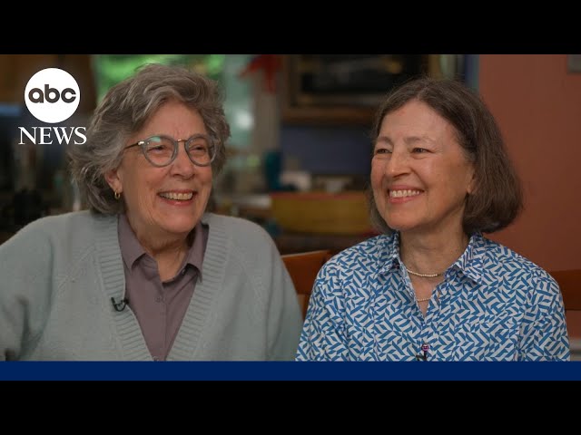 ⁣Couple reflects on 20 years of same-sex marriage rights