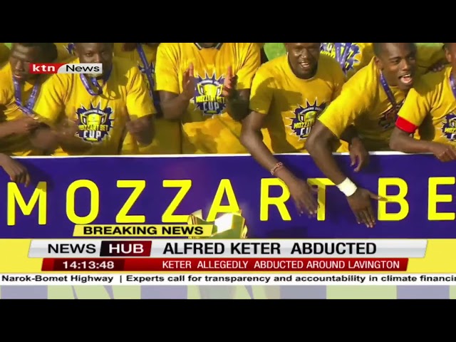 ⁣Kenya Police clinch the 2024 Mozzart bet cup championship