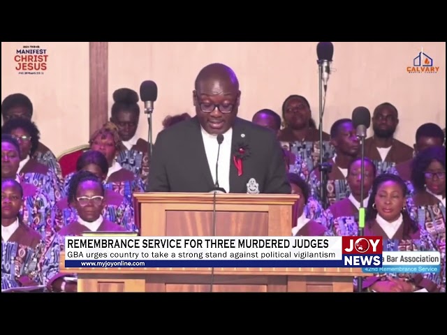 ⁣GBA urges country to take a strong stand against political vigilantism. #JoyNews