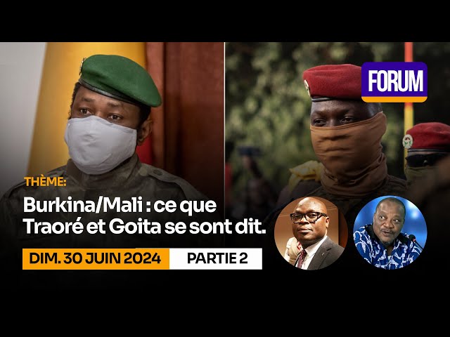 ⁣Burkina/Mali : ce que Traoré et Goïta se sont dit (P2)