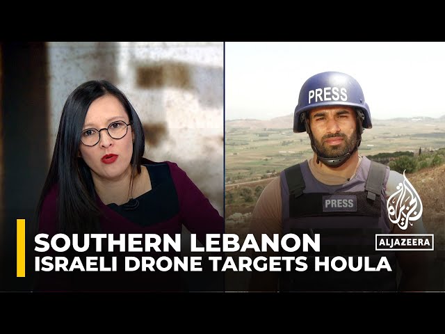⁣Israeli drone targets southern Lebanon: Hezbollah says three of its fighters killed in Houla
