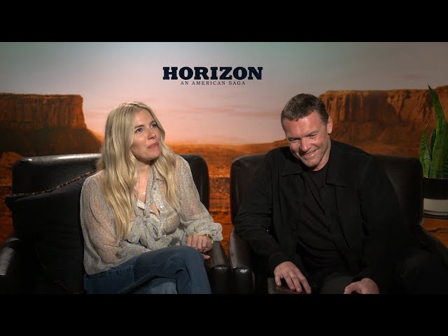 ⁣Sienna Miller and Sam Worthington Talk Faith in ‘Horizon’ Saga