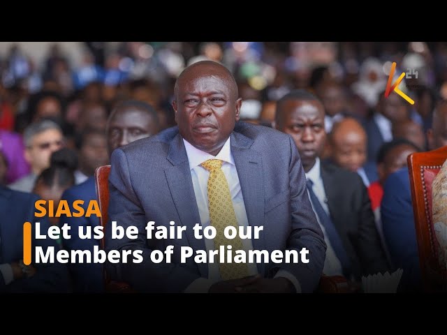 ⁣Let us be fair to our Members of Parliament – Rigathi Gachagua