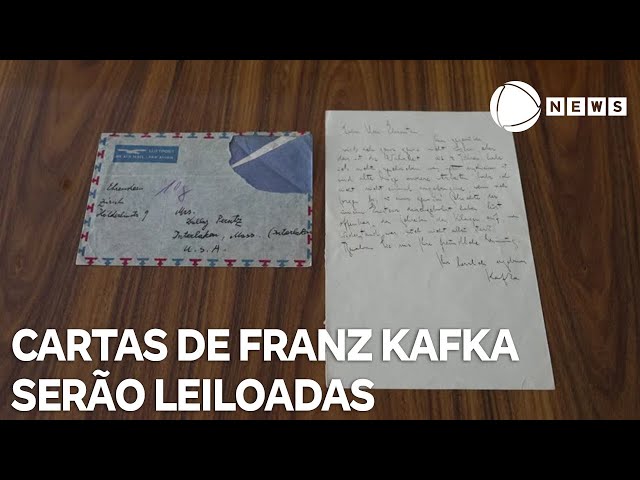 ⁣Cartas sobre "bloqueio criativo" de Franz Kafka serão leiloadas