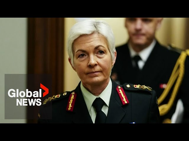 ⁣Canadian military makes history after appointing first woman as defence chief