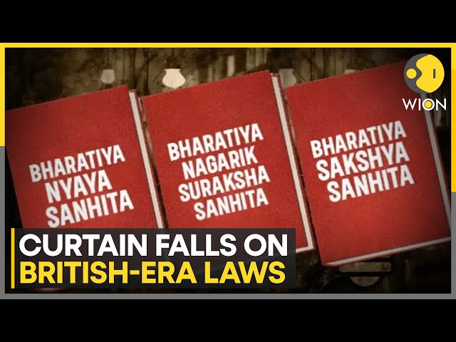 ⁣India: 3 new criminal laws to replace colonial-era codes | Latest English News | WION