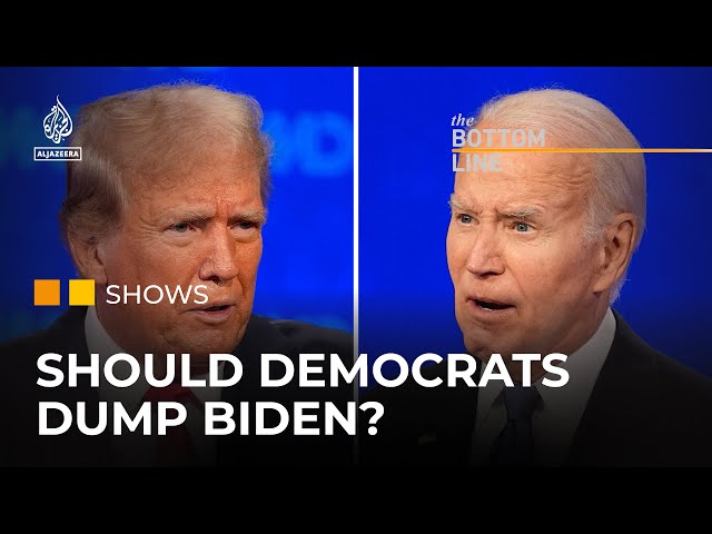 ⁣After the US presidential debate, should Democrats dump Biden? | The Bottom Line