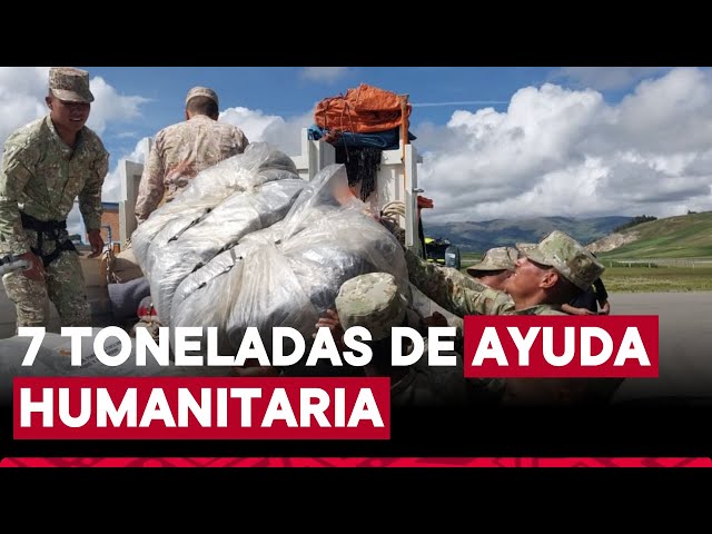 ⁣Sismo de 7.0 en Arequipa: Indeci envió más de 7 toneladas de ayuda humanitaria a zona afectada