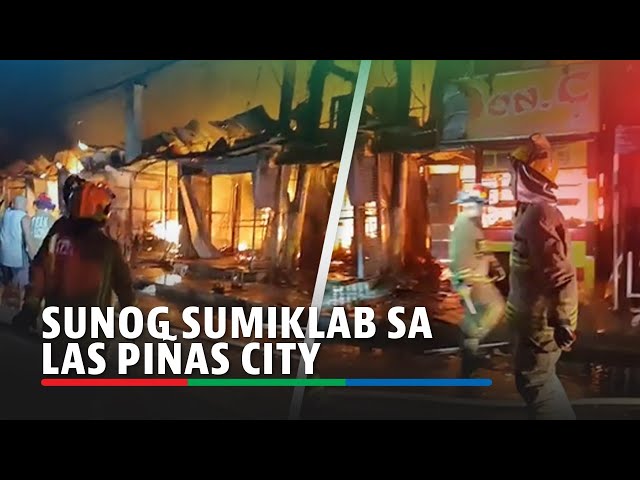 ⁣Sunog sumiklab sa Las Piñas City | ABS-CBN News