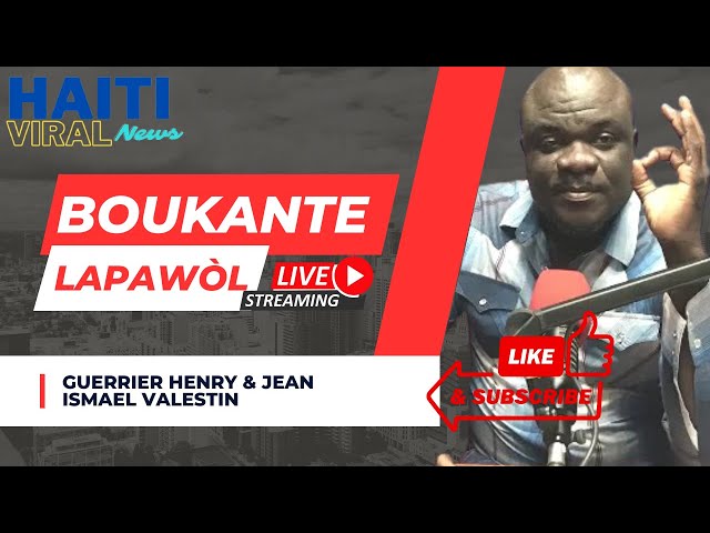 ⁣Live:Boukante Lapawòl Live 01 Juillet 2024 sou Radio Mega avec Guerrier Henry,Jean Ismael Valestin