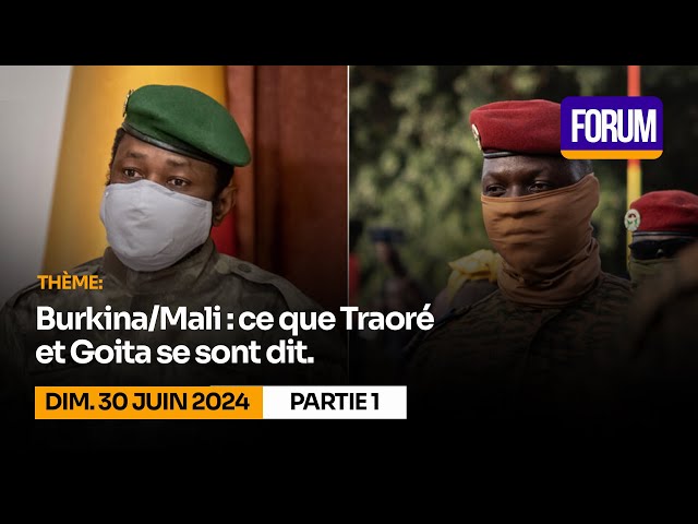 ⁣Burkina/Mali : ce que Traoré et Goïta se sont dit (P1)