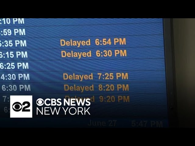 ⁣Severe weather could impact busiest summer travel day at NYC airports