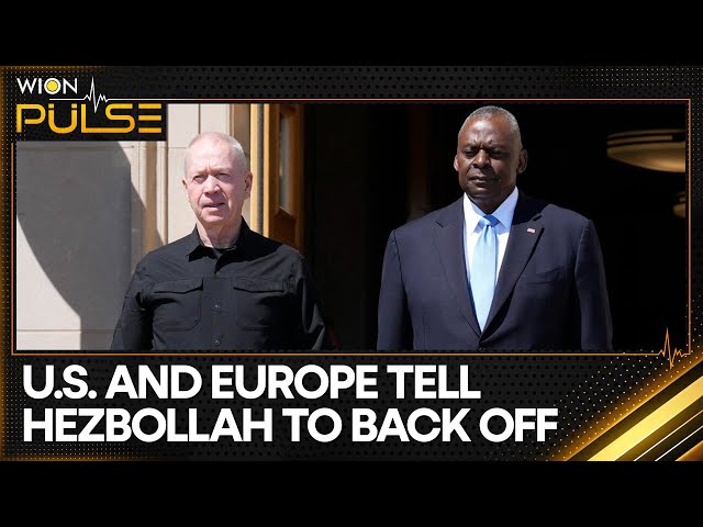 ⁣US and Europe warn Hezbollah to ease strikes on Israel, back off from war | WION Pulse