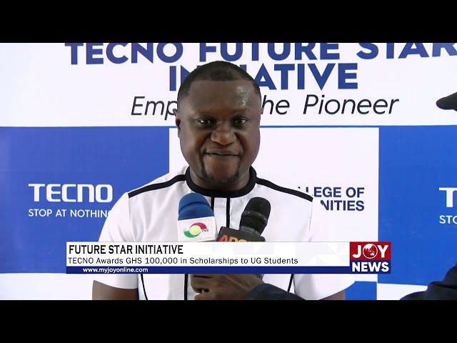 ⁣Future Star Initiative: TECNO Awards GHS 100,000 in Scholarships to UG Students. #JoyNews