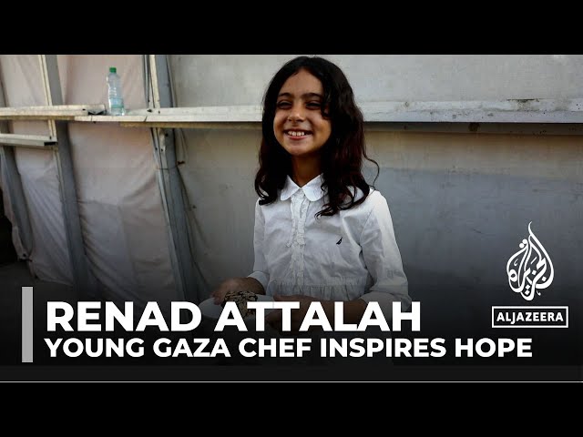 ⁣Meet Renad, a 10-year-old chef charming the internet with cooking videos amid Israel's war on G