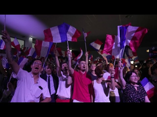 ⁣Parlamentswahl in Frankreich: Schallende Ohrfeige für Macron