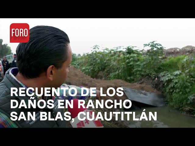 ⁣Inundación en rancho San Blas, Cuautitlán, afectó a más de 2,400 personas - Las Noticias