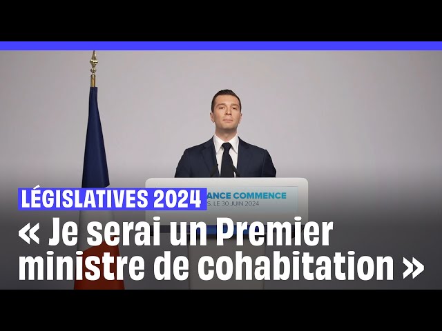 ⁣Législatives 2024 : « J'entends être un Premier ministre de cohabitation », affirme Jordan Bard