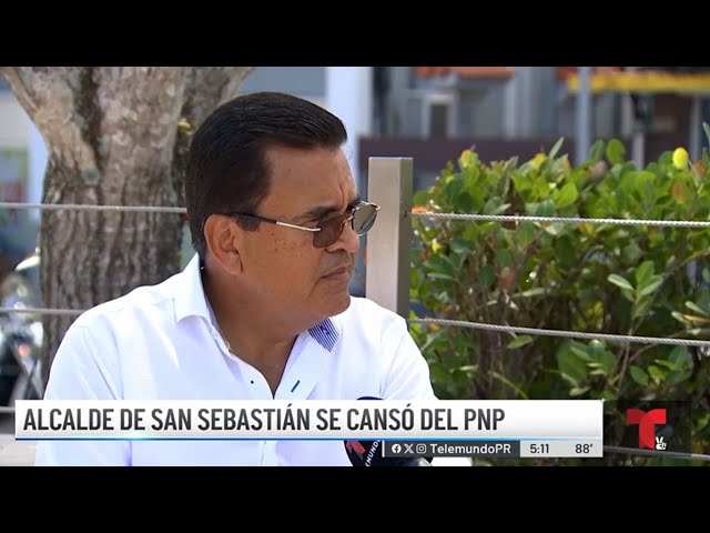 ⁣“No había opción”: alcalde de San Sebastián decide abandonar el PNP