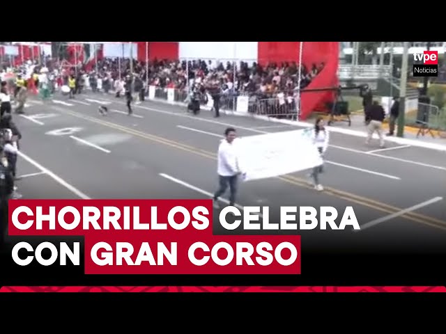 ⁣Corso Olaya 2024: realizan pasacalle para conmemorar el bicentenario de batallas de Junin y Ayacucho