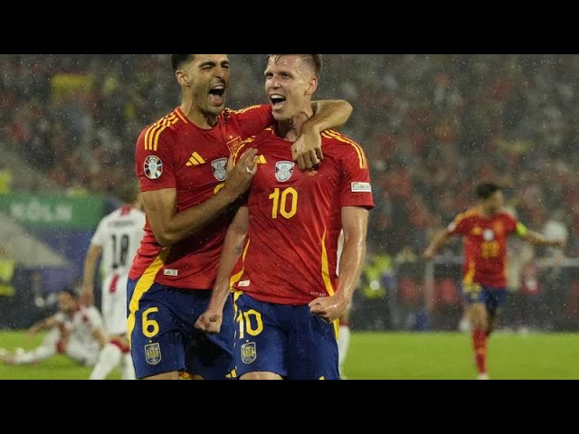 ⁣Euro 2024 latest: Spain crush Georgia 4-1, England come back late to beat Slovakia 2-1
