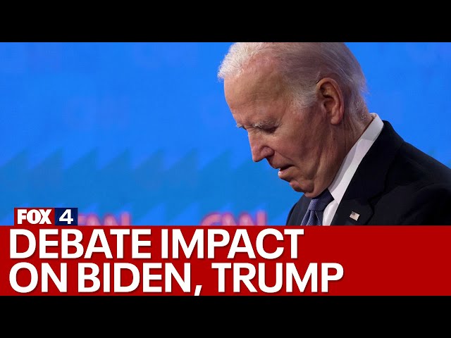 ⁣Debate's impact on Biden, Trump moving forward