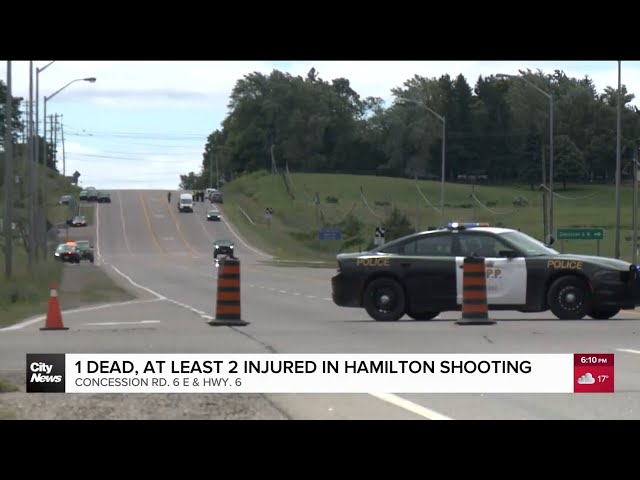 ⁣1 dead, at least 2 injured in Hamilton shooting