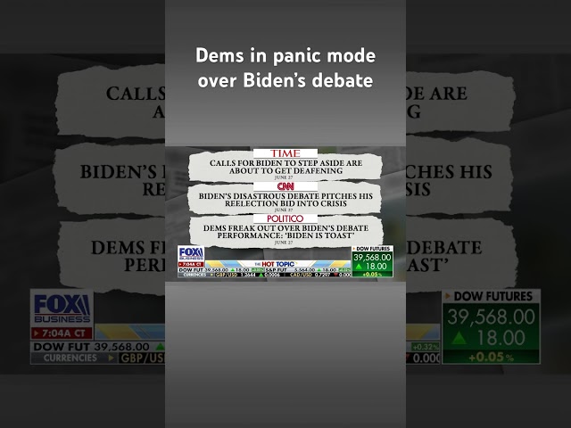 ⁣‘THIS IS BAD’: Mainstream media admits reality of Biden’s debate #shorts