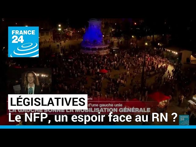 ⁣Législatives : le Nouveau Front Populaire porte l'espoir d'une gauche unie • FRANCE 24