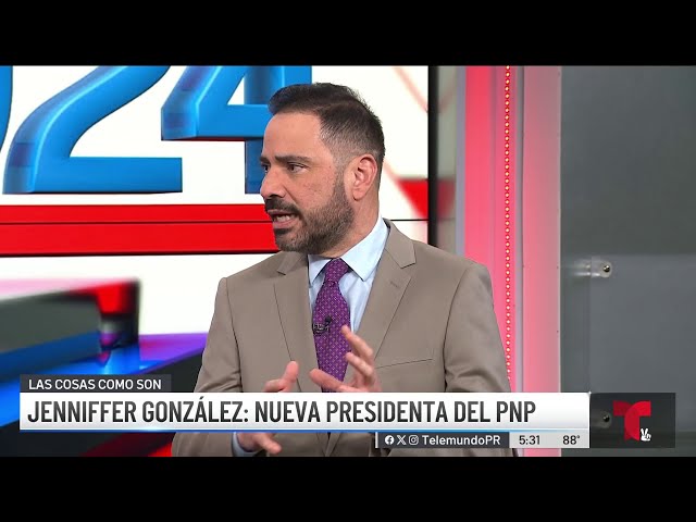 ⁣Jenniffer González es oficialmente la presidenta del PNP