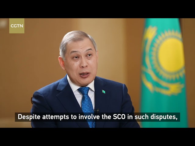 ⁣Kazakh ambassador to China: SCO is a comprehensive cooperative organization, not a military bloc