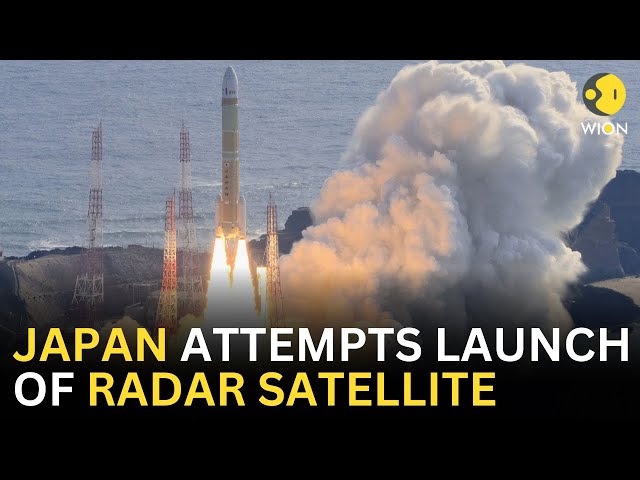 ⁣Japan launches radar satellite in reattempt after failure last year | WION LIVE