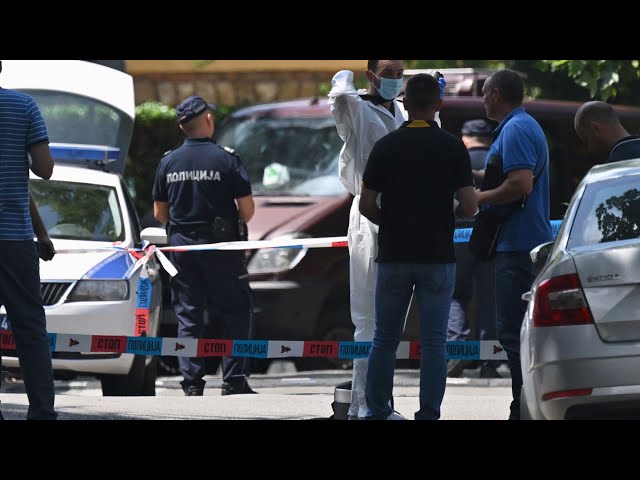 ⁣مقتل مهاجم خارج السفارة الإسرائيلية لدى بلغراد