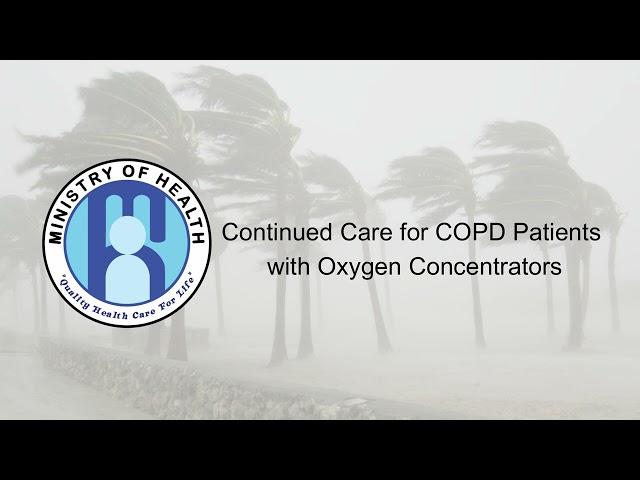 ⁣Continued Care for COPD Patients with Oxygen Concentrators