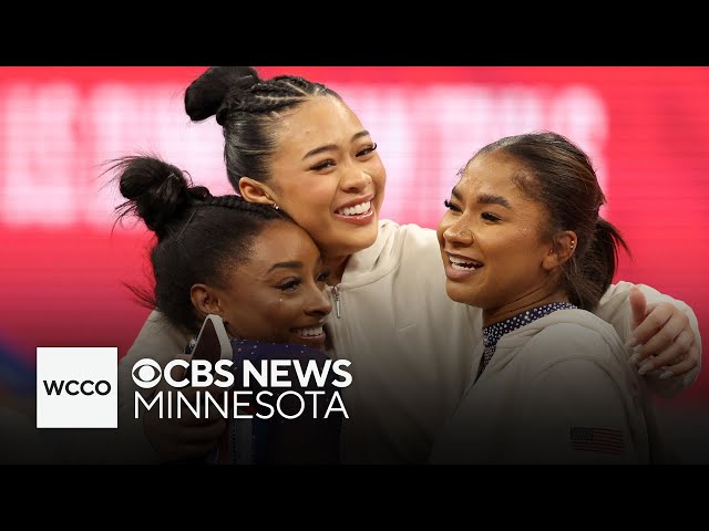 ⁣Sold-out crowd attends U.S. Women's Gymnastics Olympic Trials in Minneapolis