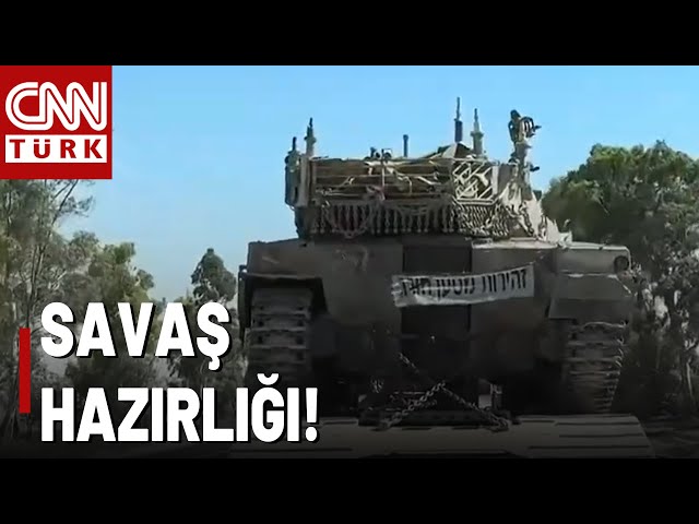 ⁣İsrail Sınırında Tank Sevkiyatı! Tanklar Gazze Sınırından Lübnan'a Gidiyor...