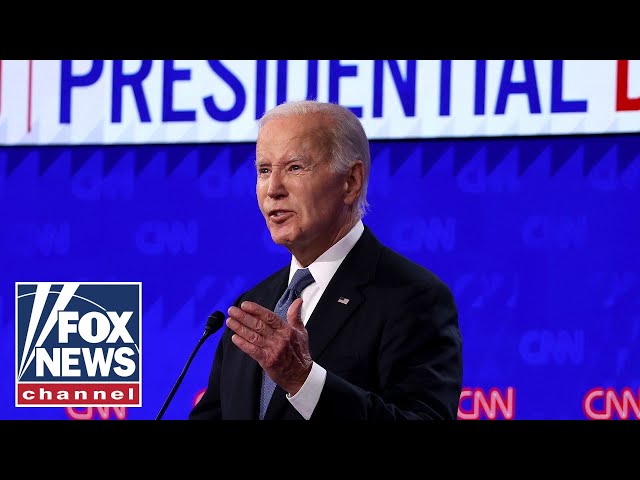 ⁣Biden’s debate performance sets off alarm bells