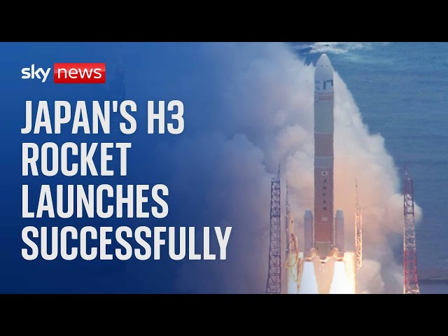 ⁣Watch live: Japan Aerospace Exploration Agency news conference on launch of H3 rocket