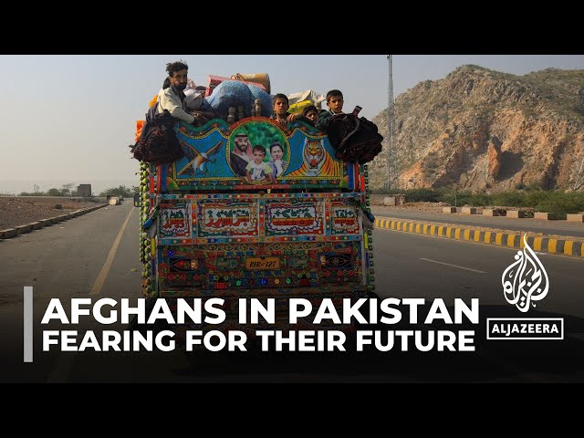 ⁣Afghan refugees in Pakistan face uncertainty as deportation plan set to begin