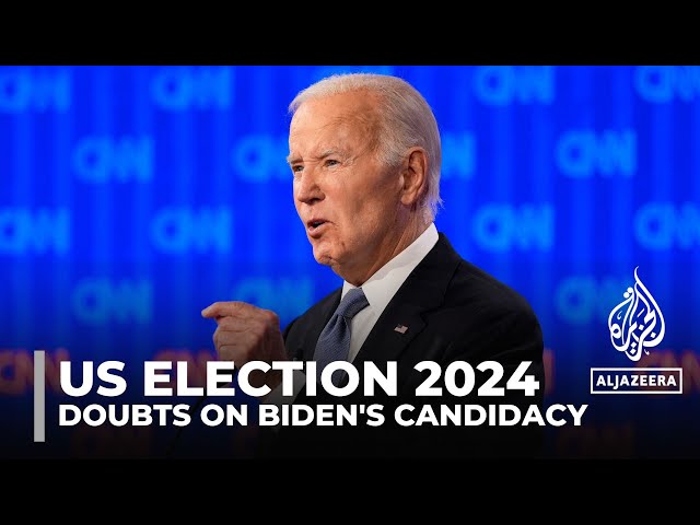 ⁣Biden falls flat against Trump in first 2024 US presidential debate