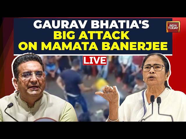 ⁣BJP Press Conference LIVE: Gaurav Bhatia Slams Mamata Banerjee Over Bengal Violence | India Today