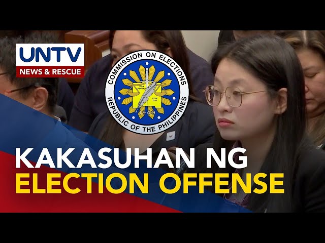 ⁣Mayor Guo, posibleng kasuhan ng election offense dahil sa umano’y pagsisinungaling sa COC