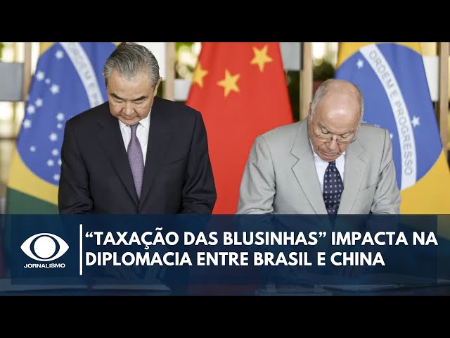 ⁣Brasil e China: como ficaram as relações diplomáticas após aprovação da “taxação das blusinhas”?