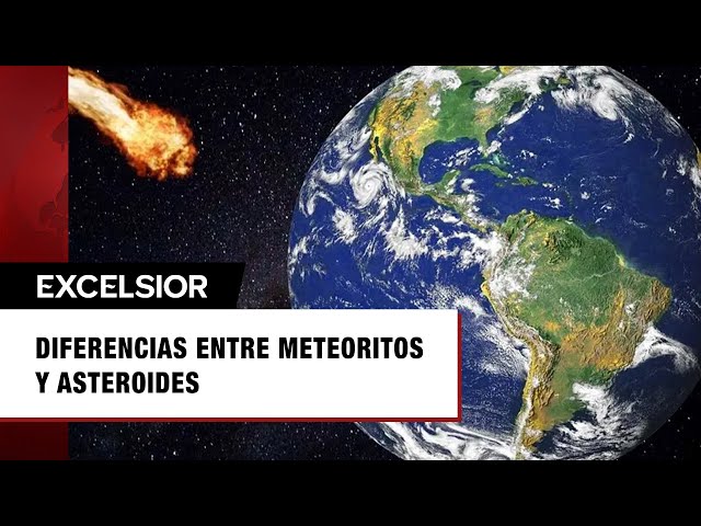 ⁣Meteorito y asteroide: ¿cuáles son sus diferencias y cuál es el más peligroso para la Tierra?